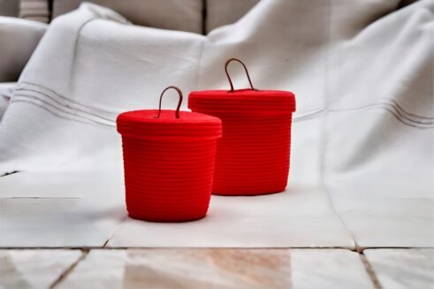handmade-red-jute-basket-leather-lid