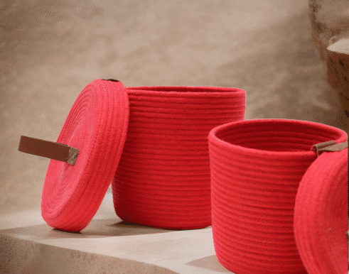 handmade-red-jute-basket-leather-lid